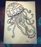 Devansh-Waghmare-Artwork-11-Octopus-Pen-Drawing