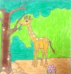 Durgashree-Vengadesan-Artwork-11-Giraffe