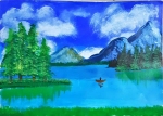 56-SK-Srinithi-Artwork-3-Mountain-Lake-Scenery