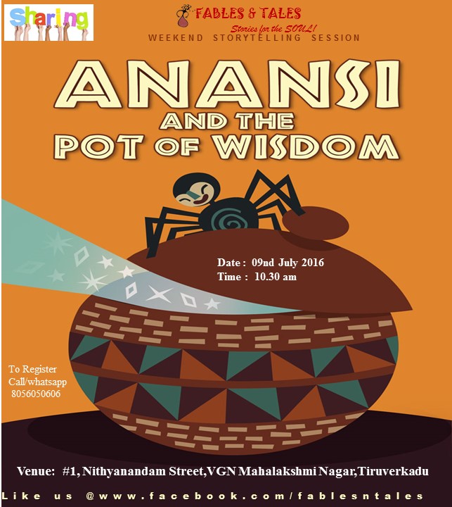 Anansi and wisdom pot