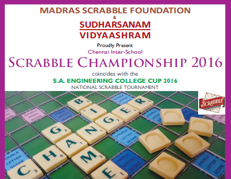 National Scrabble Championship 2016 on Sept’ 10, 11, 2016 National Scrabble Championship 2016 on Sept’ 10, 11, 2016
