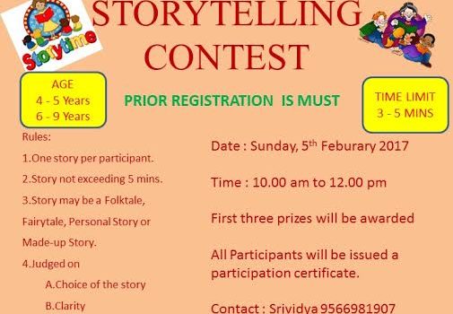 Story Telling Competition Kids Contests