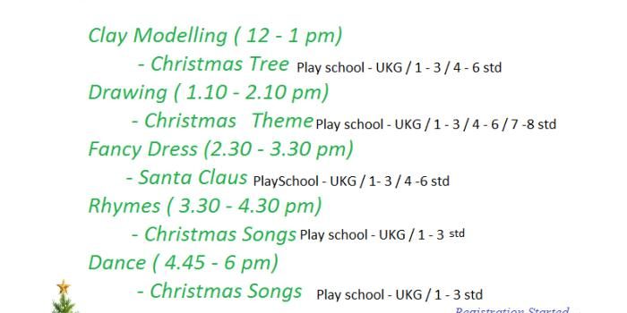 Kids Competition on 24th December 2017, Sunday Kids Competition on 24th December 2017, Sunday