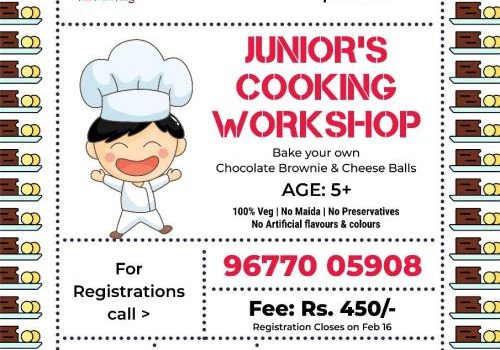 Juniors Cooking Workshop