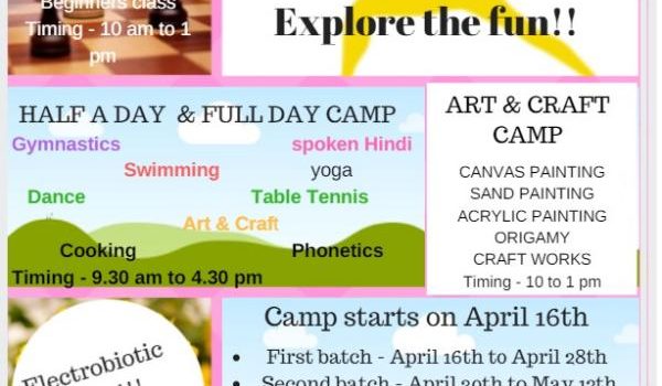 Kids Summer camp from April 16, 2018 – Ergon Activity Center Kids Summer camp from April 16, 2018 – Ergon Activity Center