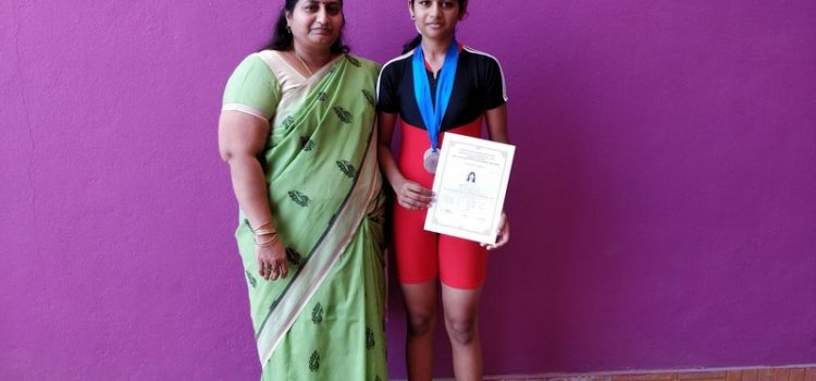 Talented Harsha. C of Vedanta Academy wins 2 Silver Medals Talented Harsha. C of Vedanta Academy wins 2 Silver Medals