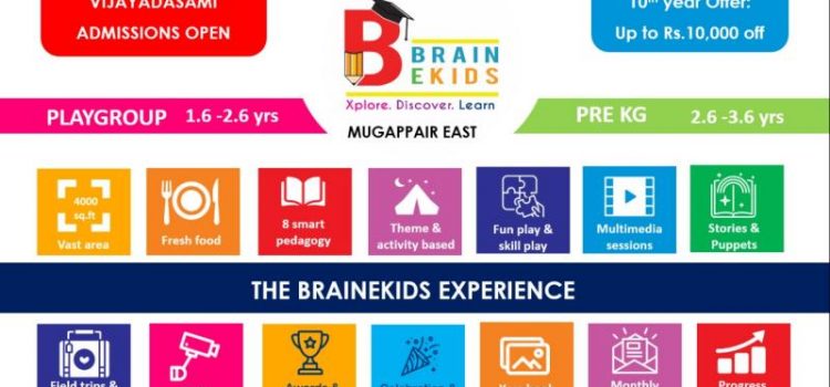 Vijayadasami Playschool Admissions at Brainekids Vijayadasami Playschool Admissions at Brainekids