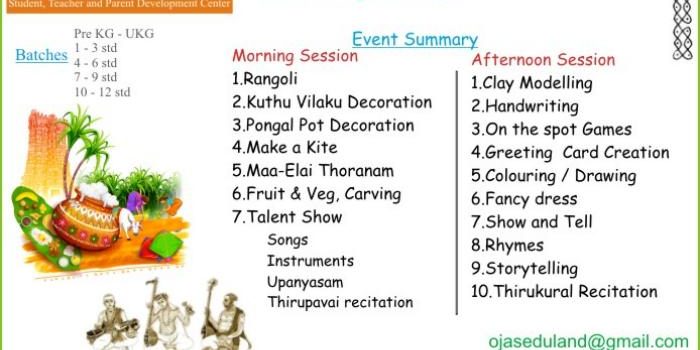 Kids Margazhi Fest on 6th Jan 2019, Sunday Kids Margazhi Fest on 6th Jan 2019, Sunday
