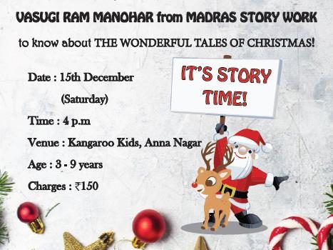 The Wonderful Tales of Christmas Story Telling Session The Wonderful Tales of Christmas Story Telling Session