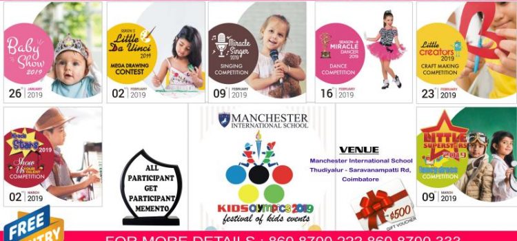 KIDS OLYMPICS 2019 by Manchester International School (Festival of Kids Events)