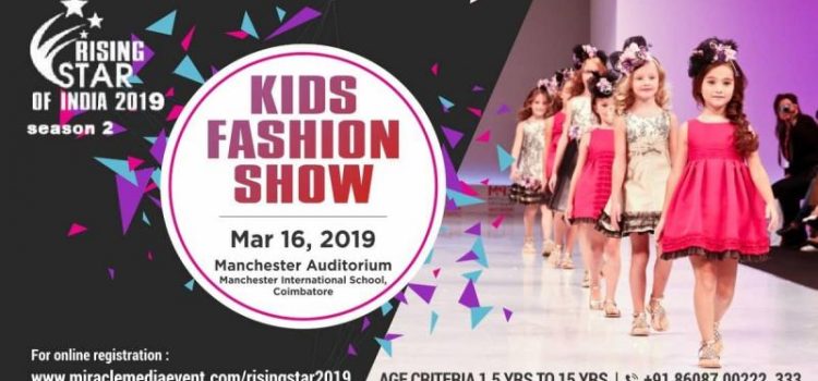 RISING STAR OF INDIA 2019 Kids Fashion Show in Coimbatore