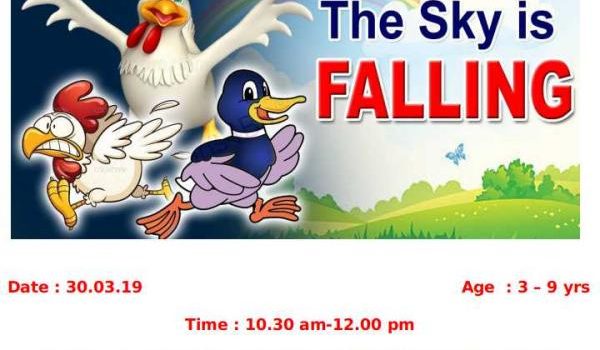 30.03.19 – The Sky is Falling in Weekend Storytelling Session