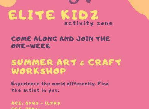 Art & Craft workshop at Elite Kidz