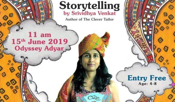 Story Telling by Srividhya Venkat at Odyssey, Adyar