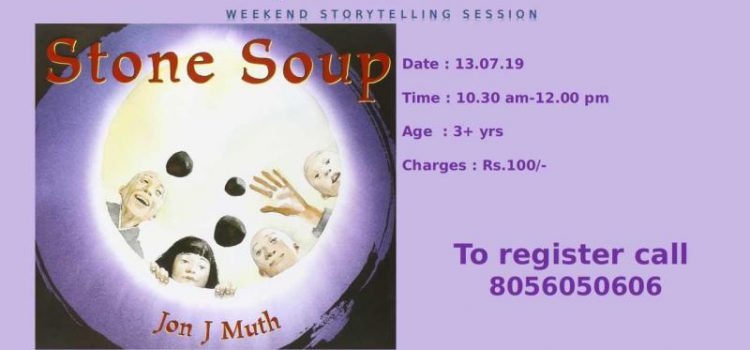 Stone Soup – Japanese folktale on 13/07/17 Weekend storytelling session