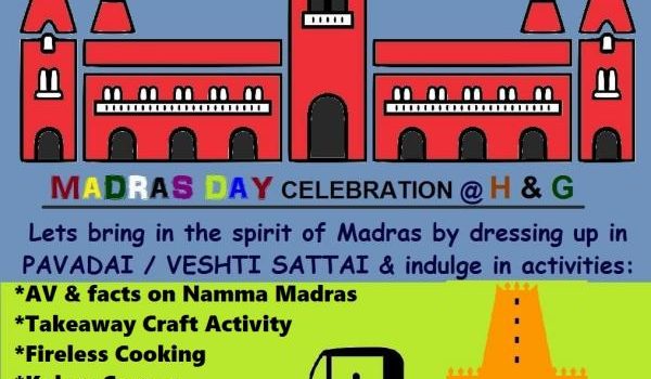 MADRAS day celebrations at Hansel Gretel Kids MADRAS day celebrations at Hansel Gretel Kids