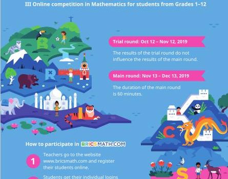 Bricsmath.com Annual International Online competition in Mathematics / General Ability for students of grades 1-12 Bricsmath.com Annual International Online competition in Mathematics / General Ability for students of grades 1-12