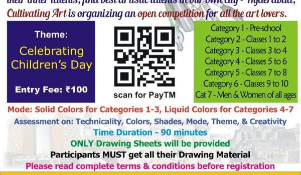 2nd Hyderabad Open Art Competition – 2019