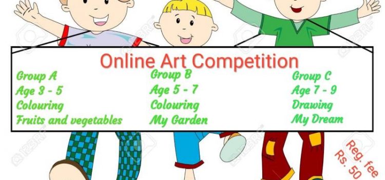Online Art Competition for ages 3 to 9 years Online Art Competition for ages 3 to 9 years