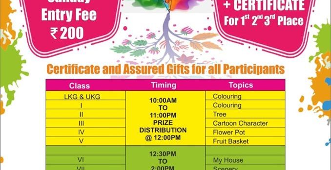 Sportena Academy Inter School Drawing & Colouring Champions Competitions 2019 Sportena Academy Inter School Drawing & Colouring Champions Competitions 2019
