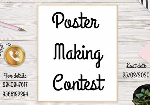Sparkling Stars Presents Poster making Contest