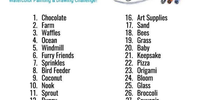 Doodlewash April 2020 ART CHALLENGE: Wonderful Things! Doodlewash April 2020 ART CHALLENGE: Wonderful Things!