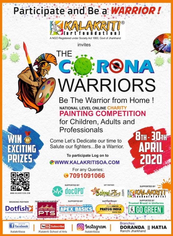 Kalakriti Art Foundation presents ‘Corona Warriors ...