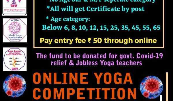 CORONA ONLINE YOGA COMPETITION CORONA ONLINE YOGA COMPETITION