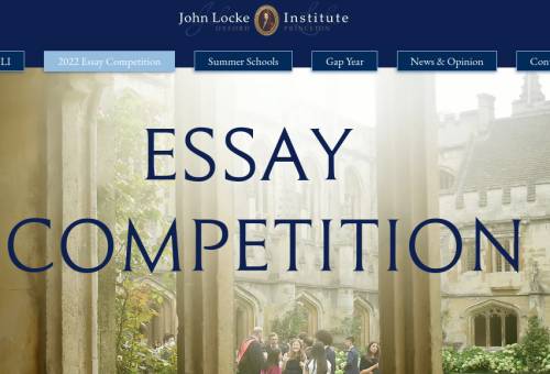 John Locke Institute 2022 Global Essay Competition