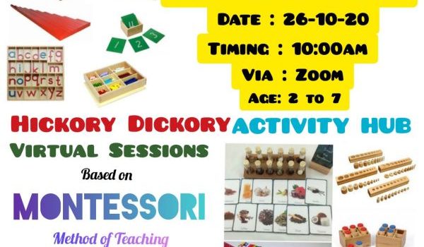 ACTIVITY HUB based on Montessori Teaching Methods