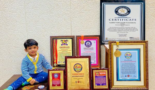 Aadith Vishwanath Gourishetty from Hyderabad | 1 & half year old Child Prodigy