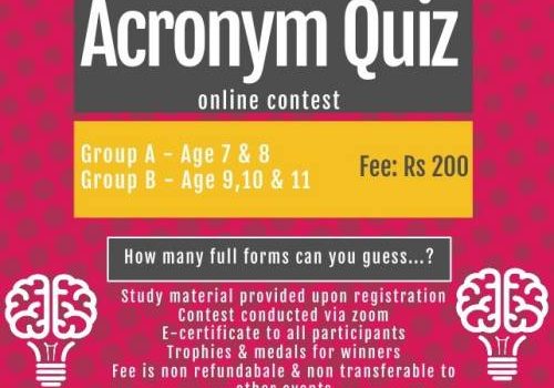 Acronyms Quiz by Skill tree