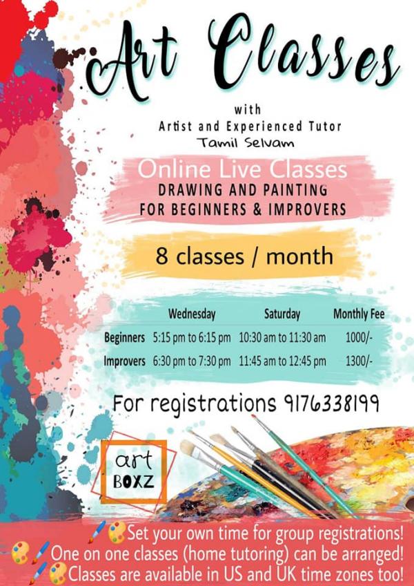 Beginner Online Art Classes For Kids - nagle-dziecko