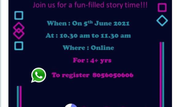 Join for Fun-filled Story Time, Weekend Story Telling Session