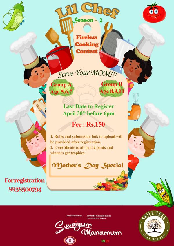 Lil Chef Season 2 Fireless Cooking Contest For Kids Kids Contests