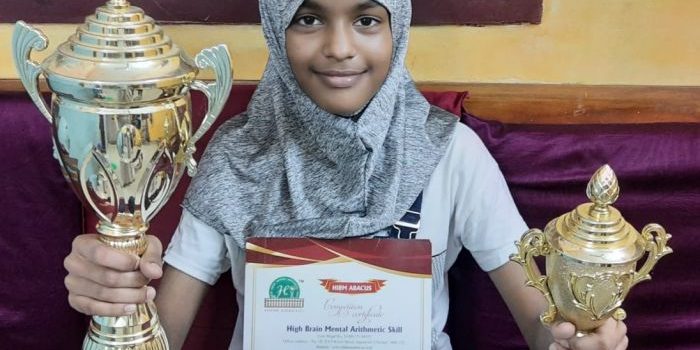 M. S. Irfhana | Young Talented Student from Velammal Vidyalaya