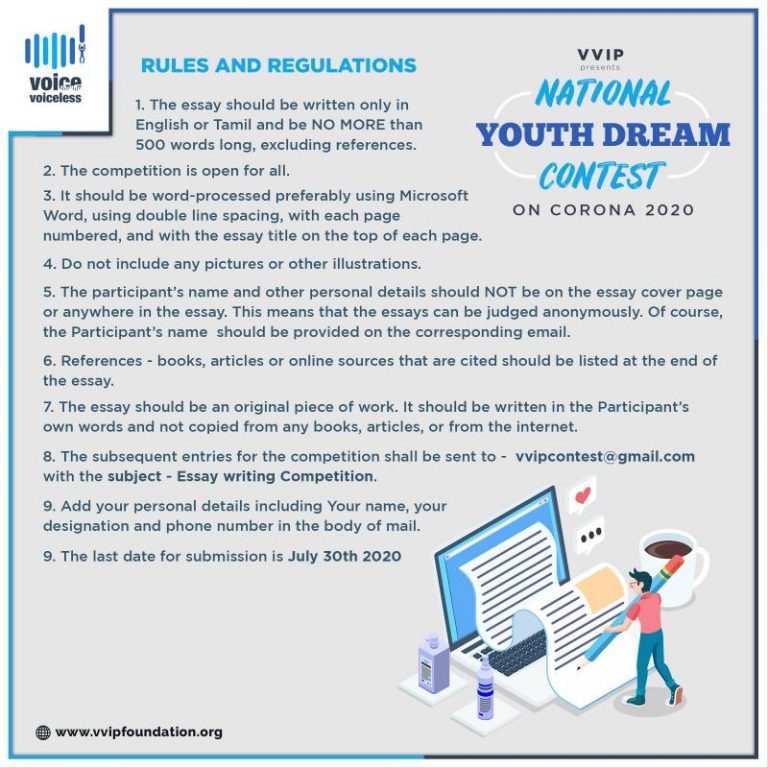 Writing contests for kids-cash prizes 2020 image