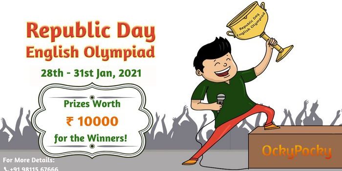 OckyPocky LIVE Republic Day English Olympiad