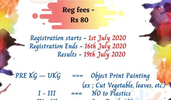National Level Drawing & Painting Competition for PRE-KG to 8th Std by Dolphin Academy National Level Drawing & Painting Competition for PRE-KG to 8th Std by Dolphin Academy