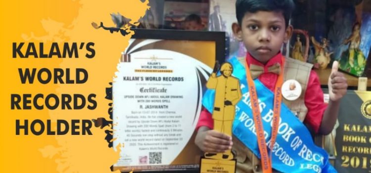 Tiny Talent R. JASHWANTH create a new world record…