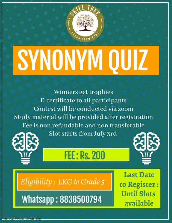 synonym-quiz-by-skill-tree-kids-contests