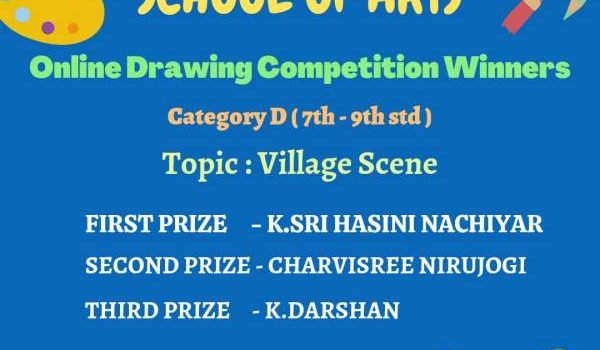 Audhavan School Of Arts Online Drawing Competition Results