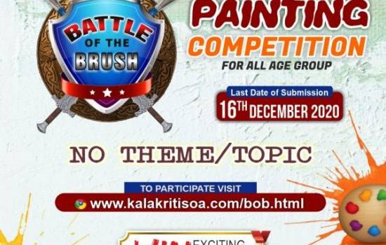 BATTLE OF THE BRUSH – All India Online Painting Competition