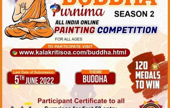 BUDDHA (Season 2) : National Level Online Painting Competition 2022
