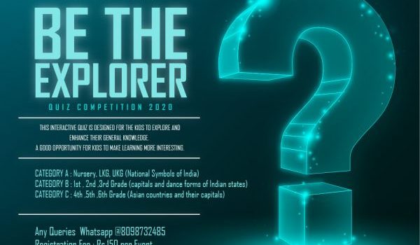 Be The Explorer Quiz Competition 2020 by Enhance Team Be The Explorer Quiz Competition 2020 by Enhance Team