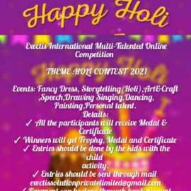 HOLI CONTEST 2021 | Exectis International Multi-Talented Online Competition HOLI CONTEST 2021 | Exectis International Multi-Talented Online Competition