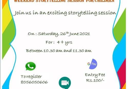Weekend Storytelling Session
