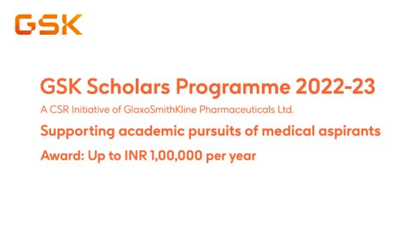 GSK Scholars Programme 2022-23