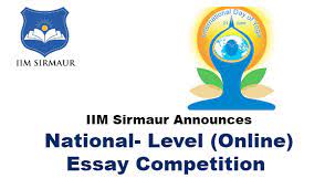 IIM Sirmaur IDY 2022 Essay Competition