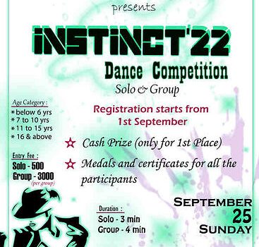 Western Culture Dance Studio presents INSTINCT’22 Dance Competition @ T.Nagar, Chennai